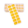 Ice Cube Trays Cream Tools Easy-Release Silicone Flexible 14-Cells With Spill-Resistant Removable Lid Freezer Stackable Ices Tray Withs Covers HH21-256