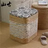 Clothing & Wardrobe Storage Rattan Stool Can Sit On The Pier Sofa Household Low Shoe Solid Wood Door Replacemen