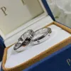 Besitz-Serie Ring drehbarer Pisition extrem 18k vergoldet sterling silber oberseite hochwertiger luxus schmuck marke designer solitaire diamant ringe exquisite geschenk
