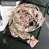 Schals Visover 2021 Mode Sommer Schwarz Geometrische Druck Viskose Schal Frau Wrap Frühling Schals Strand Hals Pashmina Muslim Hijab3353904