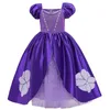 Baby Girl Princess Dress Up Kids Cosplay Disfraz Niños Halloween Vestidos de lujo para niñas Ropa de boda Set 210329