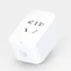 Oryginalny Xiaomi YouPin MI Jia Smart Wifi Gniazdo WiFi Version Version App Remote Control Timer Wtyczki Zasilanie Wtyczki Pracuje