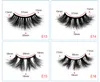 NEW 3D Mink Eyelashes Mink Mink Soft Natural Natural Shice False Sheaps Makeup 32 Styles