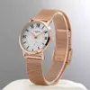 Chenxi Fashion Rose Golden Women Watches Ladies Elegant Klänning Quartz Klocka Titta Kvinnors Armband Högkvalitativ Montre Femme Q0524