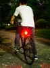 Luci per bici Fanali posteriori per ciclismo per bicicletta Spia di sicurezza a LED con 3 modalità Anteriore impermeabile e accessori