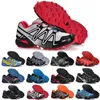 2021 Hurtownia Top Zapatillas Speedcross 3 4 CS Dorywczo Buty do biegania Mężczyźni Speed ​​Cross Trenerzy Outdoor Trainers Athletic Sneakers Rozmiar 40-46 H19