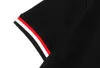 21ss Men Parted T Рубашки Polos Designer Вязание Жаккармовой камуфляж Парижская одежда с короткими рукавами мужская рубашка