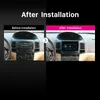 Lecteur multimédia dvd de voiture 9 "2din Android pour Toyota Vios-2012 unité principale Radio GPS Navigation Support Wifi Bluetooth