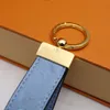 2021 Luxury Keychain High Qualtiy Ring Holder Brand Designers Key Chain Porte Clef Gift Men Women imitation Car Bag Keychains withbox