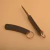 1pcs di alta qualità 7150 coltello pieghevole flipper 8CR13MOV Blade in titanio in titanio GRN maniglia per esterni sopravvivenza EDC COLTELLI PASSCA