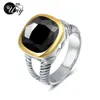 Uny Ring Twisted Cable S Designer Fshion -merk David Vintage Love Antique Women Sieraden Gift S 2107017985505