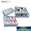 3 TEILE/SATZ Multi-größe Bh Unterwäsche Organizer Faltbare Home Storage Box vlies Kleiderschrank Schublade Closet Organizer Für schals Socke