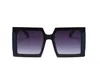 Letnia kobieta Unisex Moda Klasyka Wyczyść Obiektyw Okulary Mężczyzna Jazdy Plażowa Kolarstwo Outdoor Wind Okulary Sun Big Frame Square 6Colors