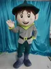 Halloween Boy with hat Mascot Costume High Quality Customize Cartoon Anime theme character Adult Size Christmas Carnival fancy dress