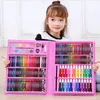 Evidenziatori Penna dell'acquerello Set da penna 168 PCS Random Random Soluble Marker Painting per Scuole Art Cancelleria Forniture Dono Children Regalo