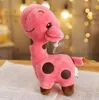 Cartoon Giraffe Pluche Speelgoed Doll Grote Fabriek Directe Kinderdag Verjaardag Gift Map Machine Dolls