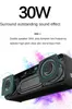 X5 Altoparlante Bluetooth wireless portatile Audio stereo a 360 ° IPX6 Subwoofer ad alta potenza impermeabile da 30 W Batteria incorporata da 4000 mAh