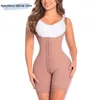 Damskie kształty Faja Columbiana Mujer Shapewear Front Closure Curves Postpartum Tummy Control Redukcja i kształtowanie szaty o wysokiej kompresji