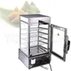 Commercial 5 Layers Electric Frozen Steamed Bun Steamer Machine Food Warmer Display Showcase
