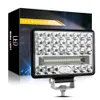 Faro da lavoro a LED da 5 pollici Ampio campo visivo 144W per camion Trattore SUV 4x4 Fari per auto Illuminazione Spot Barra di lavoro Luci di guida