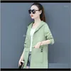 Outerwear Clothing Apparel Drop Delivery 2021 3573 Summer Sunscreen Women Neon Color Kimono Jacket Cardigan Thin Loose Casual Womens Jackets