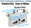 Max. Open: 0-200mm Stainless Steel Vise VISE-200, Parts Wire-EDM Vises, Precision Vises of Clamping range 200mm for all WireCut-EDM machines