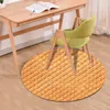 Bath Mats Biscuit Round Carpet Pizza Non Slip Floor Family Chair Cushion Door Kitchen Rug Tapis Salle De Bain 40 40cm291u