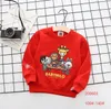 Felpe con cappuccio firmate per neonati maschietti moda bambini felpe a maniche lunghe con motivo a cartoni animati per bambini Felpe con cappuccio casual Top outwear S1204