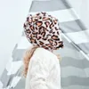 Guanti invernali per cappelli da bambino Leopard Faux Fur Infant Bonnet Cappelli per bambini Cappellini con paraorecchie Berretto per bambini Berretto per ragazza Ragazzo 1-4Y