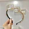 2021 Moda Kadınlar Şeker Renk Bandı Shining Rhinestone Doldurulmuş Dar Taraflı Hairband Exquisite Zarif Saç Aksesuarları