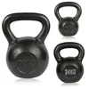 Gym Home Fitness Kettlebell Muscle Training Solid Cast Iron Equipment Body Building Lifting 4/5/6/8/10 Kg Workout Accessories