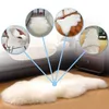 Blankets 2 Pieces Home Office Decoration Faux Sheep Skin Carpet Ultra Soft Chair Sofa Cover Rugs Warm Hairy Seat Pad Blanket