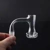 Accesorios para fumar Soldar completamente los clavos de cuarzo de cintura pequeña con 10 mm 14 mm 18 mm Traje de juntas masculinas y femeninas para bongs de vidrio