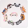 Masque pour enfants dessin animé anime feutre masques personnalisable événement de Noël fête d'anniversaire 9 styles livraison gratuite 50pcs