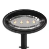 Zasilany słonecznym 4 LED Lawn Light Outdoor Wodoodporna Lampa Ścienna Korytarz Fixture - Ciepłe białe