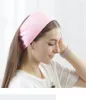 Kobiety Regulowany Hairband Miękkie Makijaż Makijaż Łaźnia Pałąk Wash Włos Włosiany Uchwyt Spa Naczyni Opaski Włosy Akcesoria Dla Dziewczyny