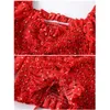 Короткий дизайн пупок шифоновая рубашка дизайн квадратный воротник блузка Drawstring Super Fairy сладкие цветочные топы женщины Blusa 10228 210527
