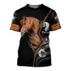 Ontwerp Liefde Horse 3D Gedrukt Mannen T-shirt Harajuku Mode Zomer Korte Mouw Unisex Casual T-TOP DROP 210629