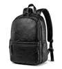 Men Backpack Backpack Leather School School Fashion Bank