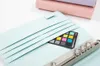 Warehouse A6 Binder Binder Pu Leather 6 Rings Notepad Spiral Leaf Soulds Cover Cover Macaron Candy Color Diary Shell للطالب Z11