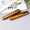 Natural Tigers Eye Quartz Healing Crystal Massage Reiki Wand Meditation Stick