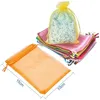 100pcs/lot Jewelry Bags Organza Drawstring Pouch Gift Bag Packaging for Christmas Wedding Baby Shower Favor Package