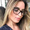 Fashion Zonnebril Frames Cat Eye Bril Voor Vrouwen Trendy Merk Trasparent Bijziendheid Brillen Frame Metalen Optische Bril Eyewe291E