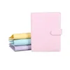 A5 A6 Empty Notebook Cover Loose Leaf Binder Refillable Notebooks Covers Portable Personal Planner with Magnetic Buckle Closure