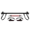 Bärbara Pilates Bar Resistance Band Yoga Pilates Stick Hem Yoga Övning Fitness Bar med träningsutrustning Utbildning H1026