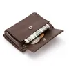 HBP gränsöverskridande europeisk och amerikansk varm plånbok PU Kort kortpaket Mäns MINI Small Wallet Portable Key Purse