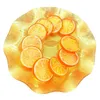 Decorazione per feste 10 pezzi finta fetta di frutta artificiale modello realistico altamente simulato per casa arancione