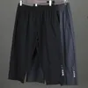 Männer Kurze Hosen Gym Schnell Trocknend Sport Laufen 7 Punkte Hose Drucke Training Fitness 3/4 Hosen Reißverschluss Tasche jogger Sweatpant