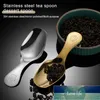 Tableware Stainless Steel Spoon Short Handle Teaspoons Coffee Bean Tea Kitchen Tool Gadget Dessert Cute Creative Shovel Spoon Factory price expert design Quality