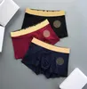 Hoogwaardige herenontwerper Boxers mode onderbroek Sexy Classic Men Boxer Casual shorts ondergoed ondergoed Ademende ondergoed 3 stks met doos